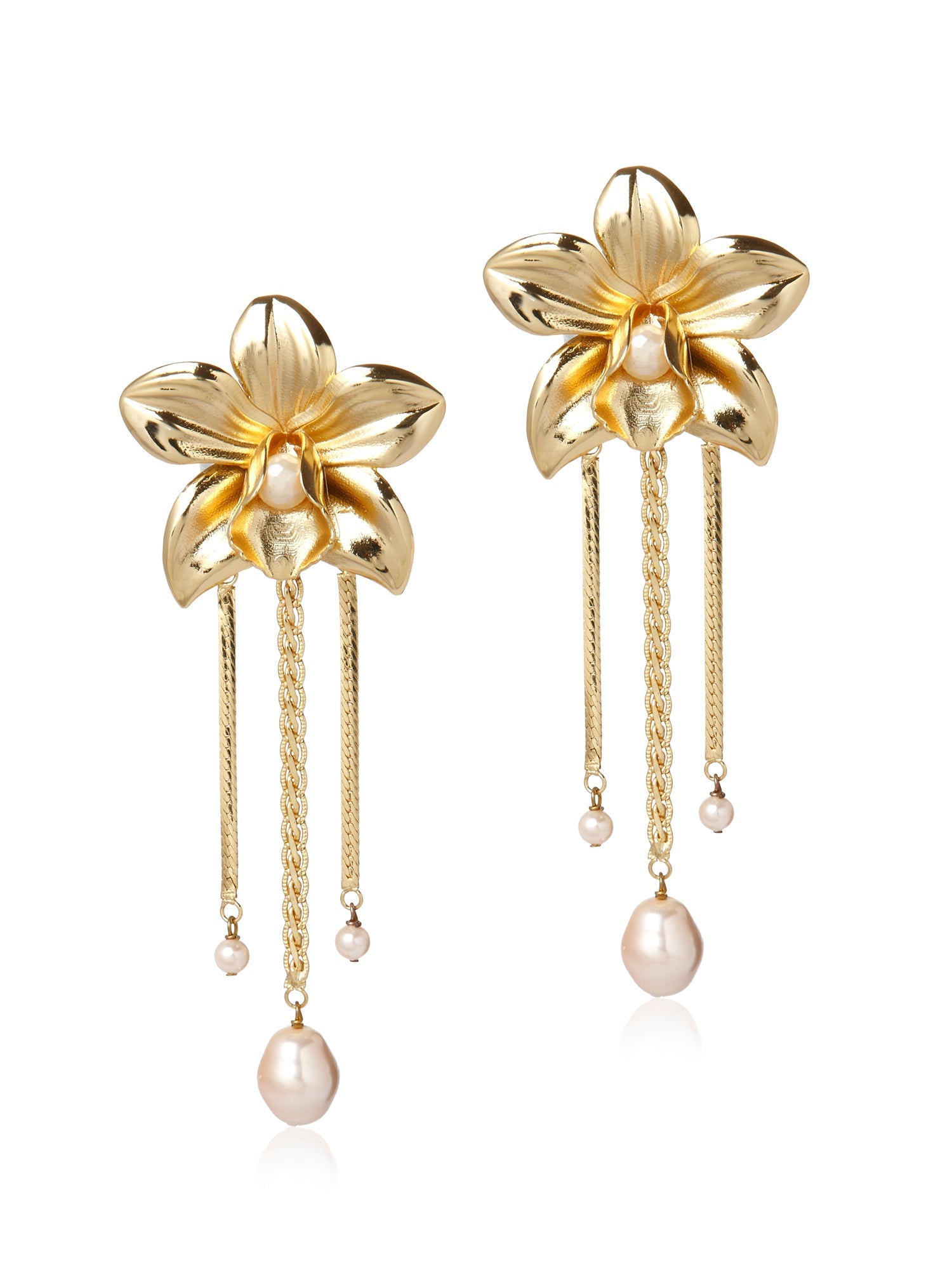 Metallic Orchids (Gold)