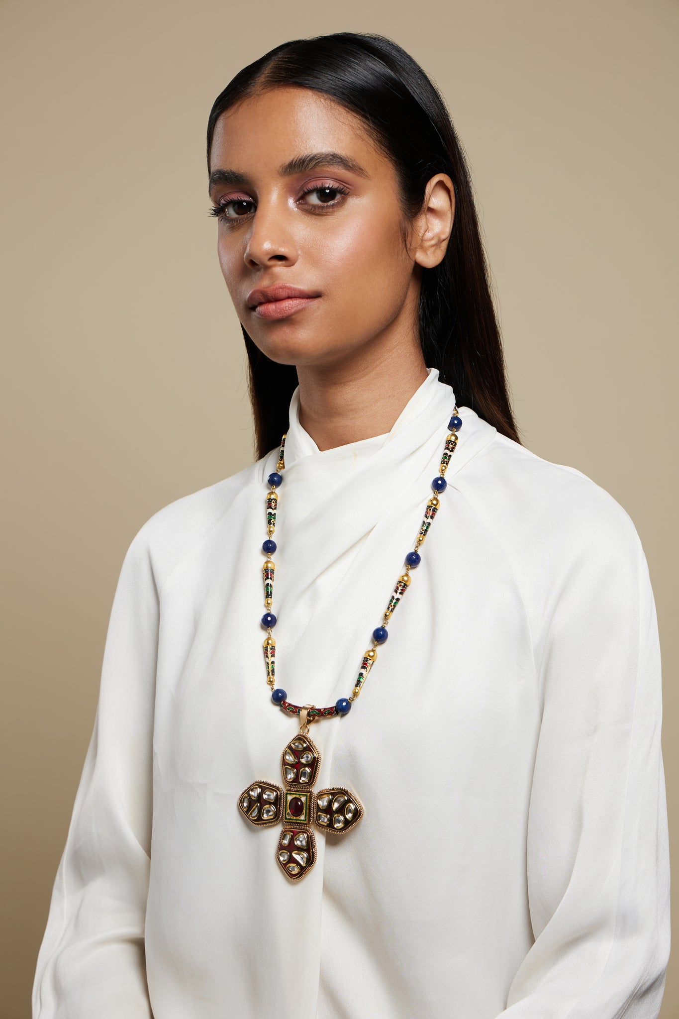 Polki Pope Necklace