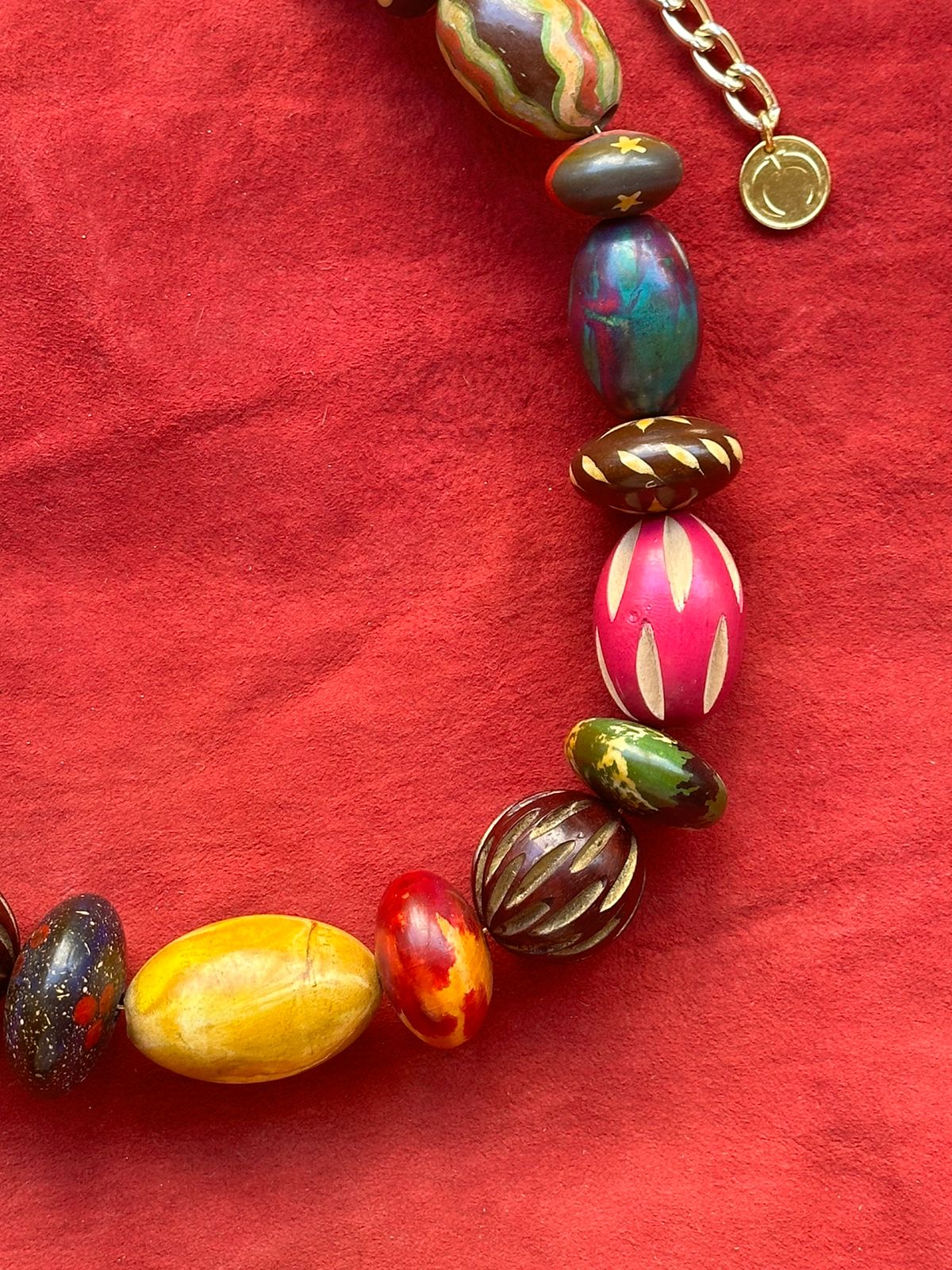Wooden Beads Necklace