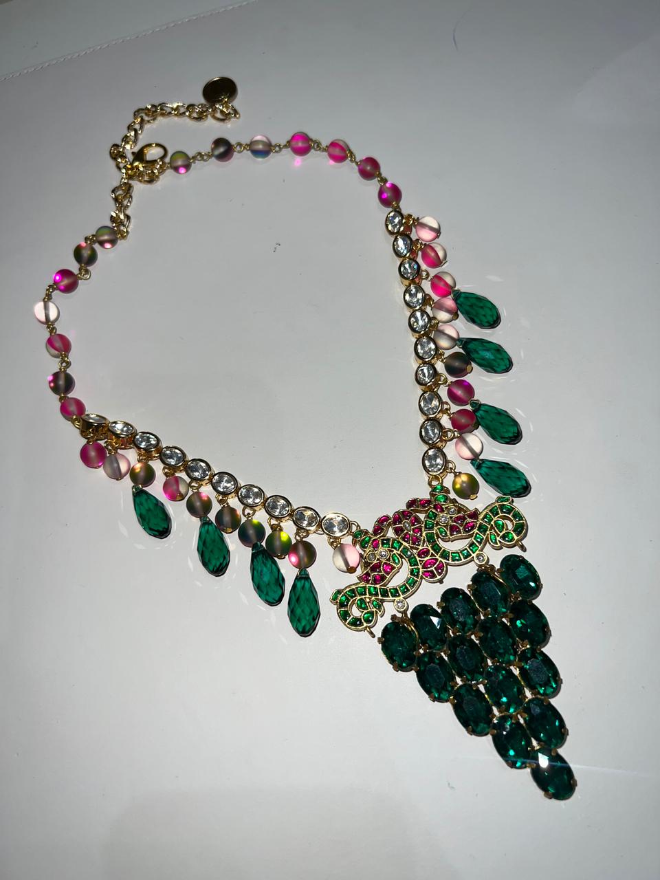 Maharaja Punk Royal Charm Necklace