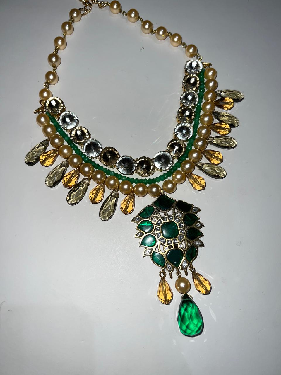 Maharaja Punk Royal Charm Necklace