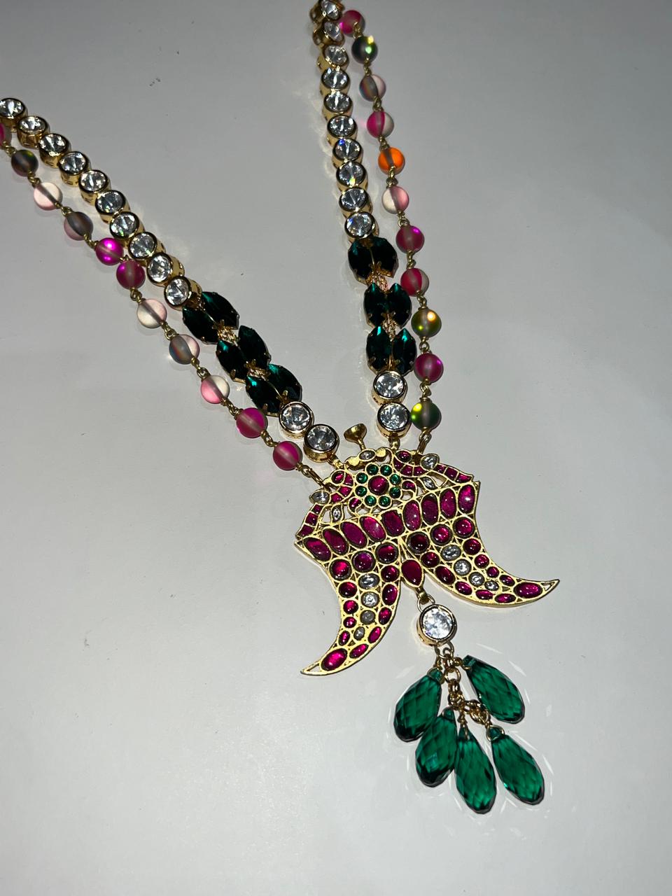 Maharaja Punk Royal Charm Necklace