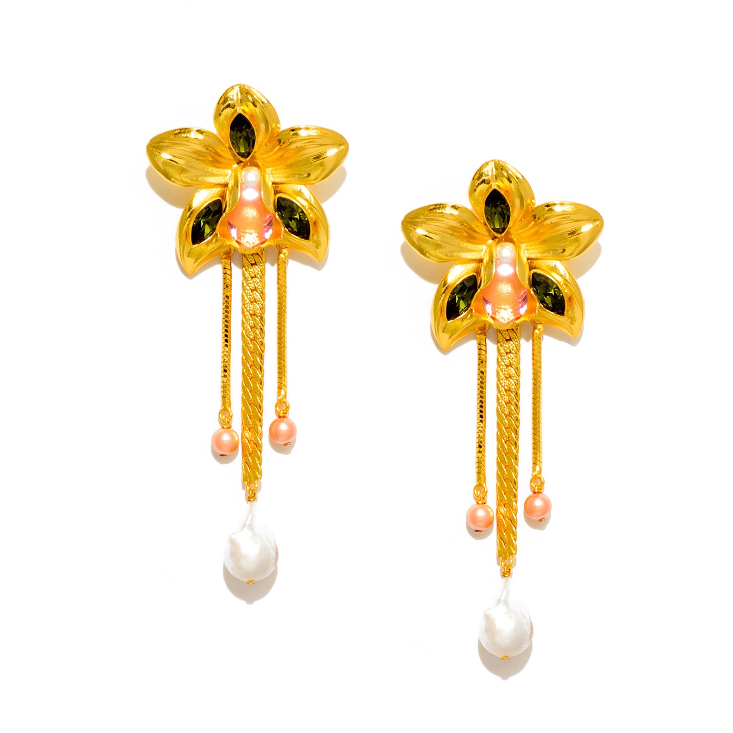 Orchid Earrings