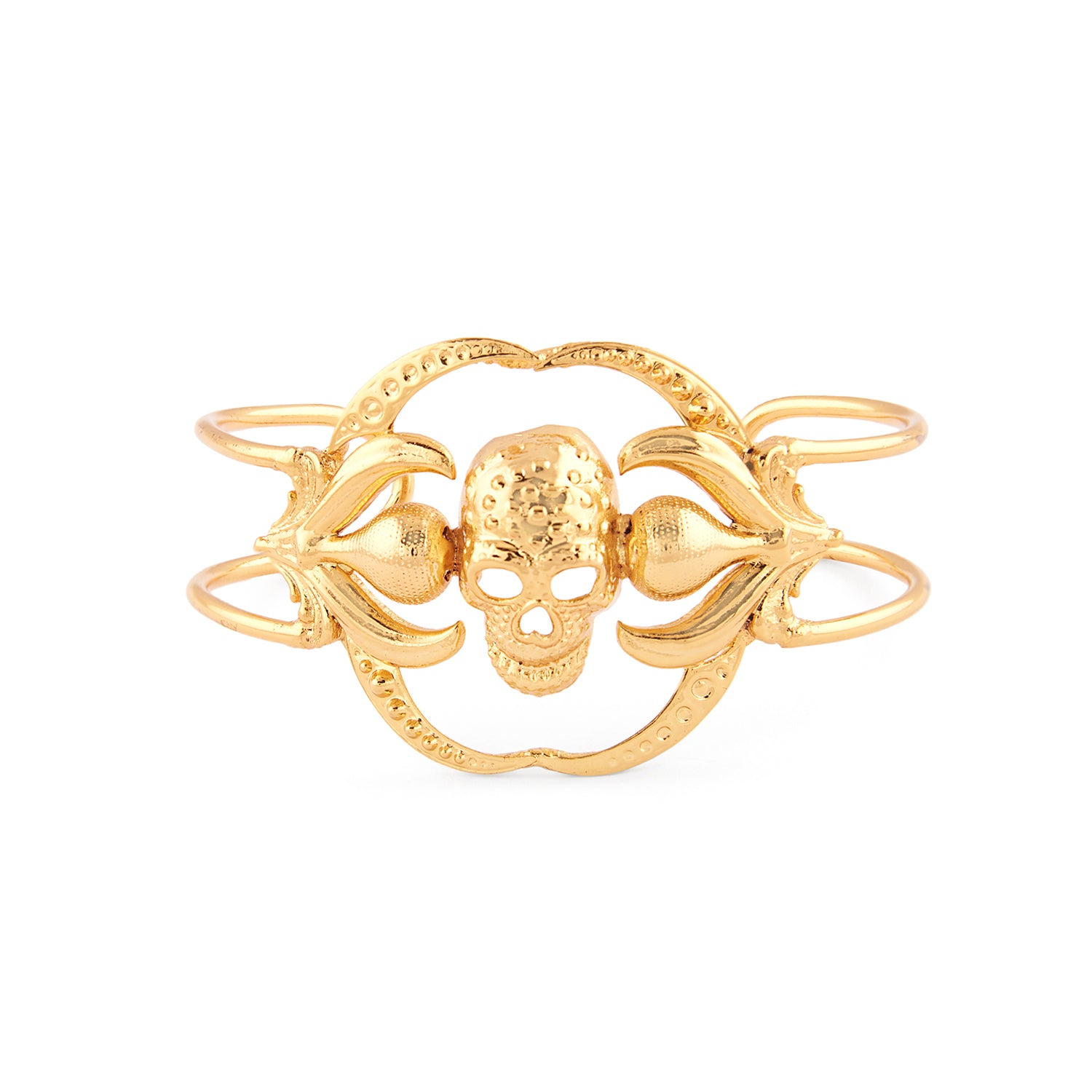 Skull Handcuff (Gold)