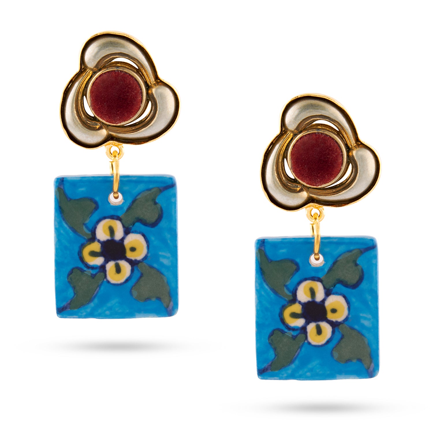 Picasso Square Earrings