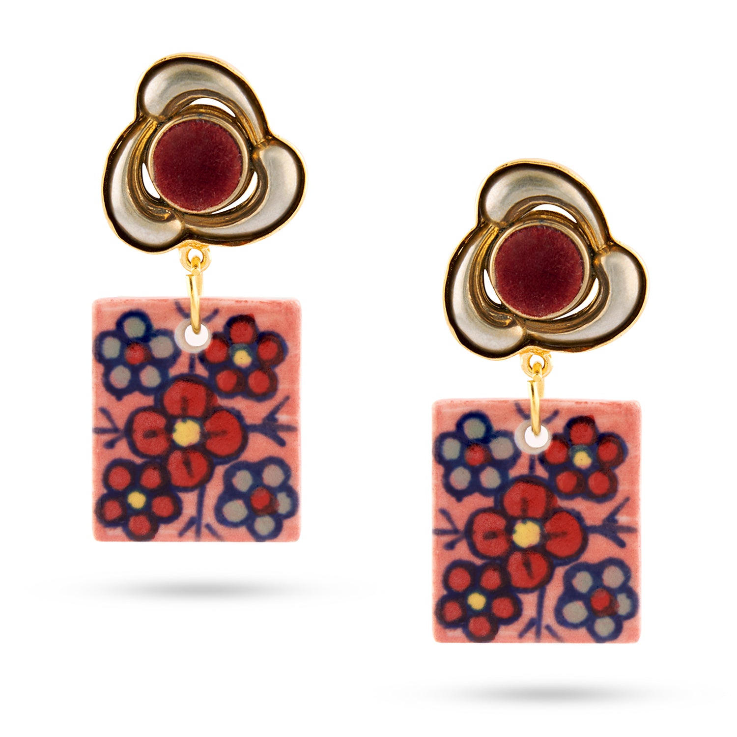 Picasso Square Earrings