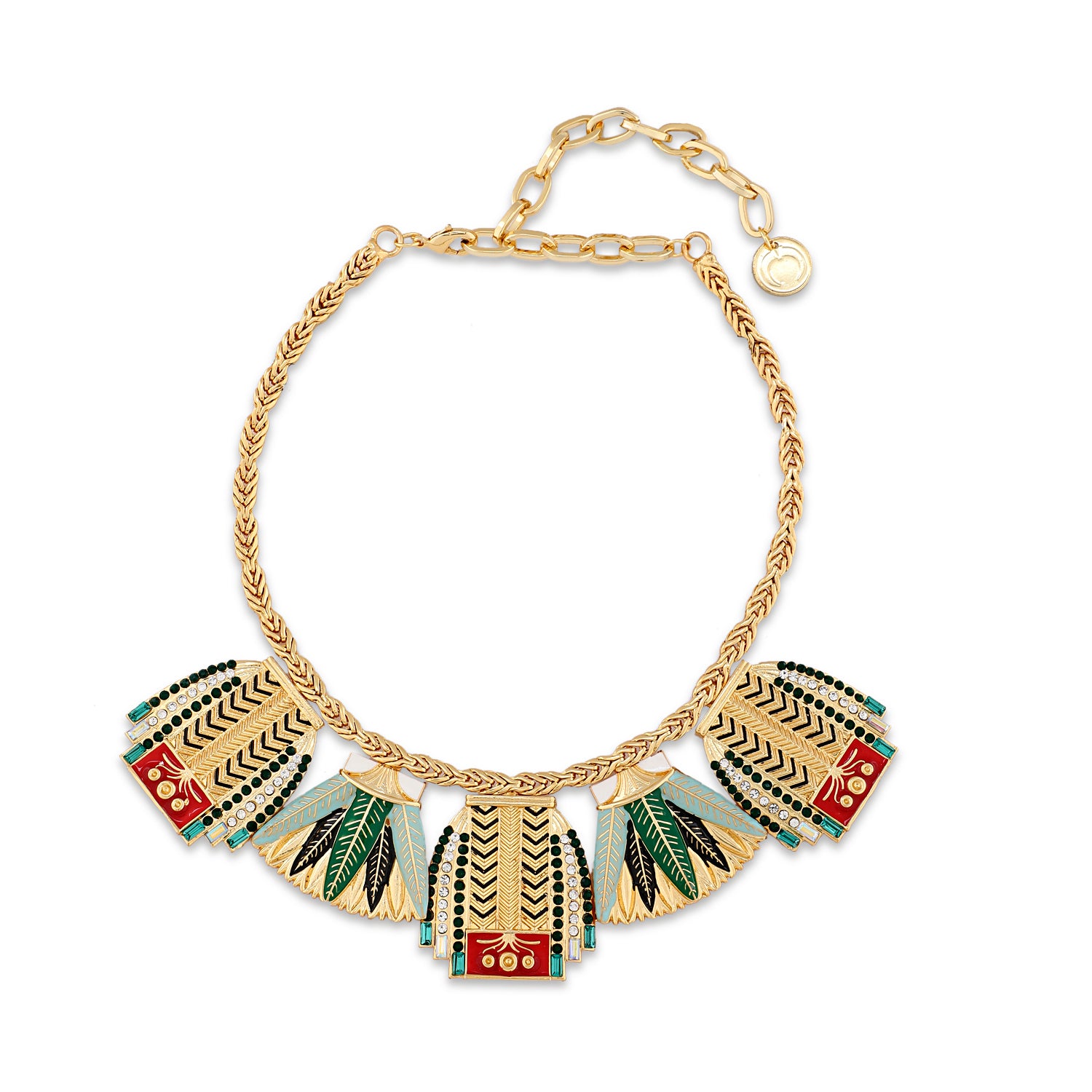 Studded Cleopatra Necklace