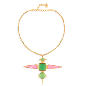 Gold Satellite Necklace