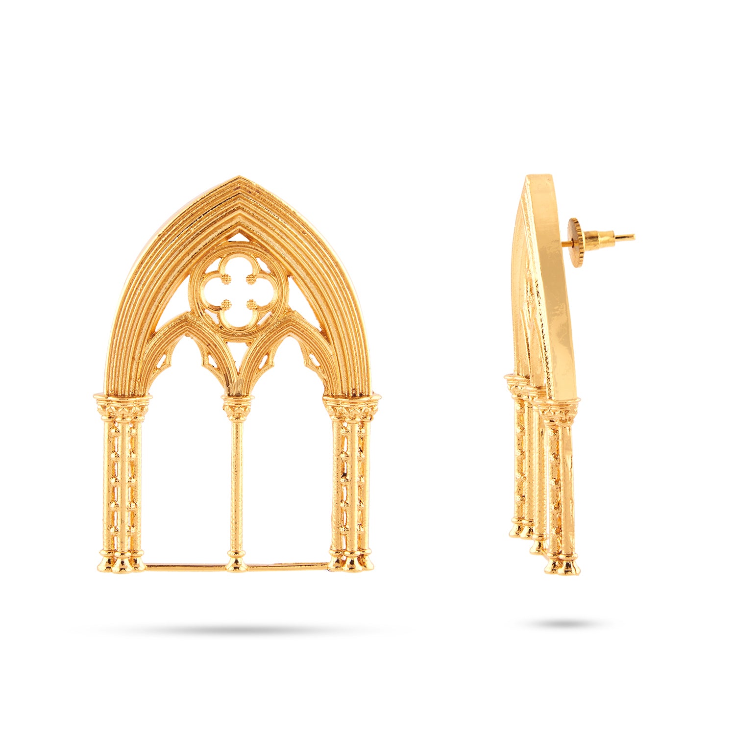 Cistine Chapel Earring (Gold)