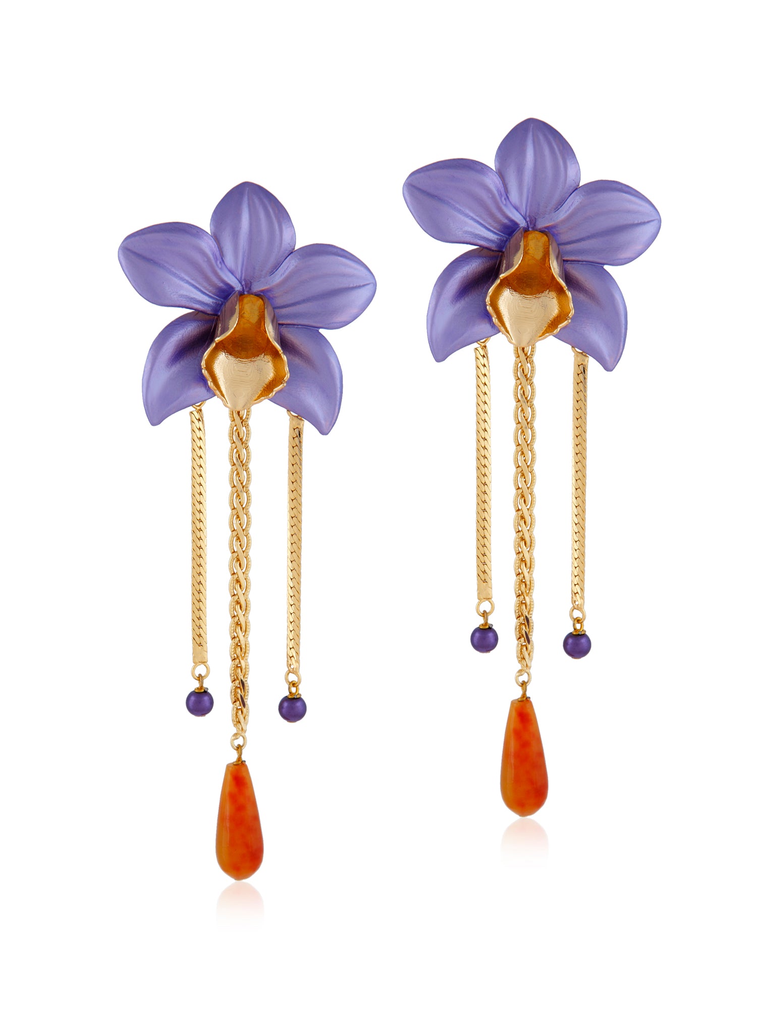 Metallic Orchids (Lavender)