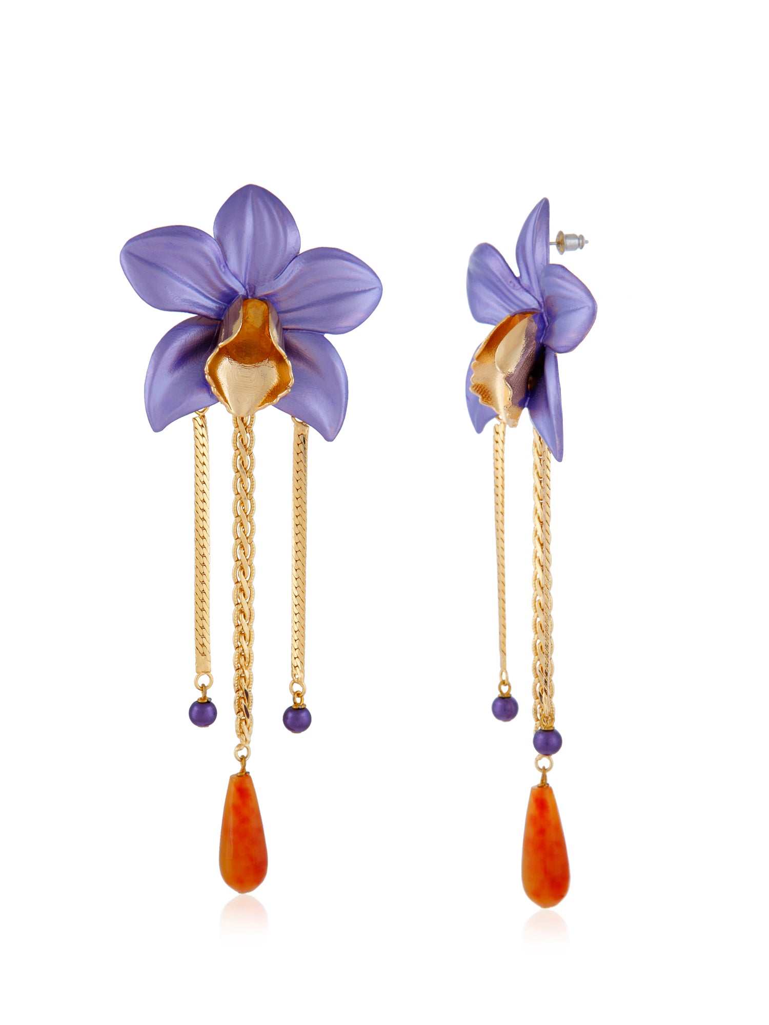Metallic Orchids (Lavender)