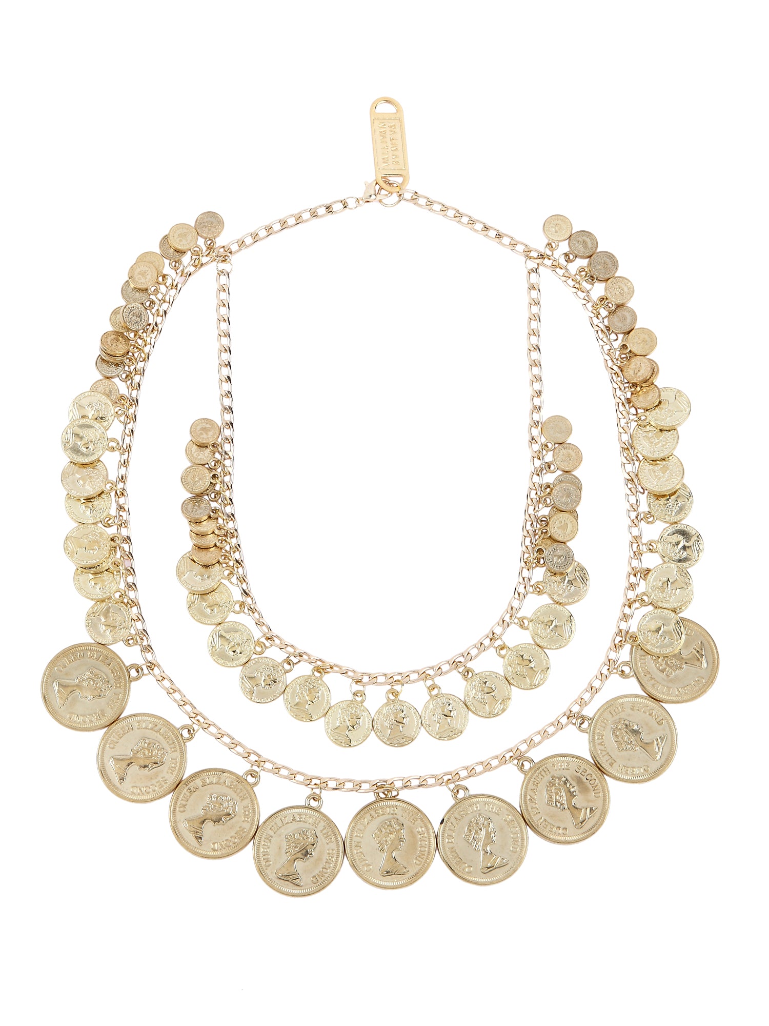 Dual Layer Coin Necklace