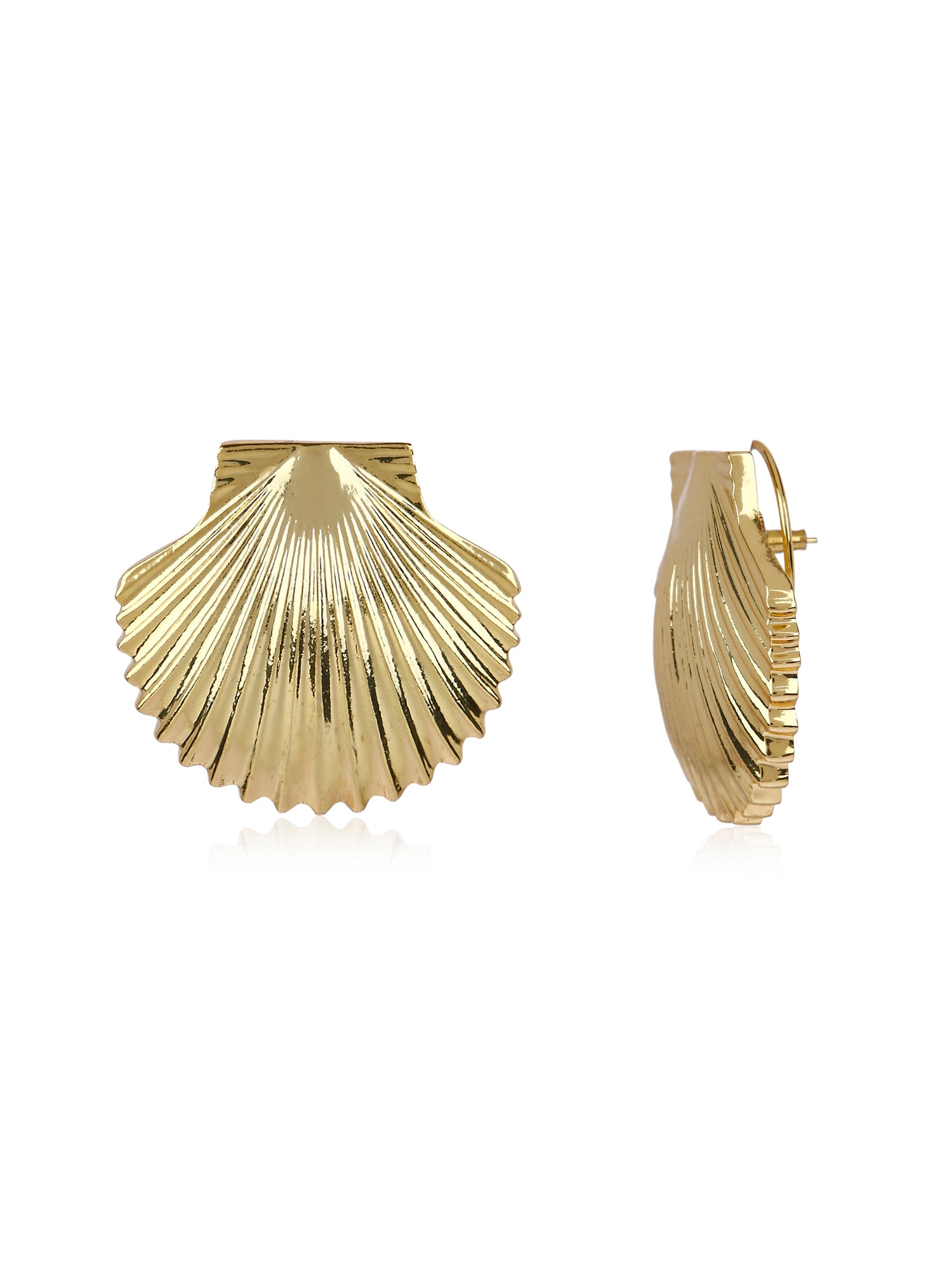 Shell Top earrings