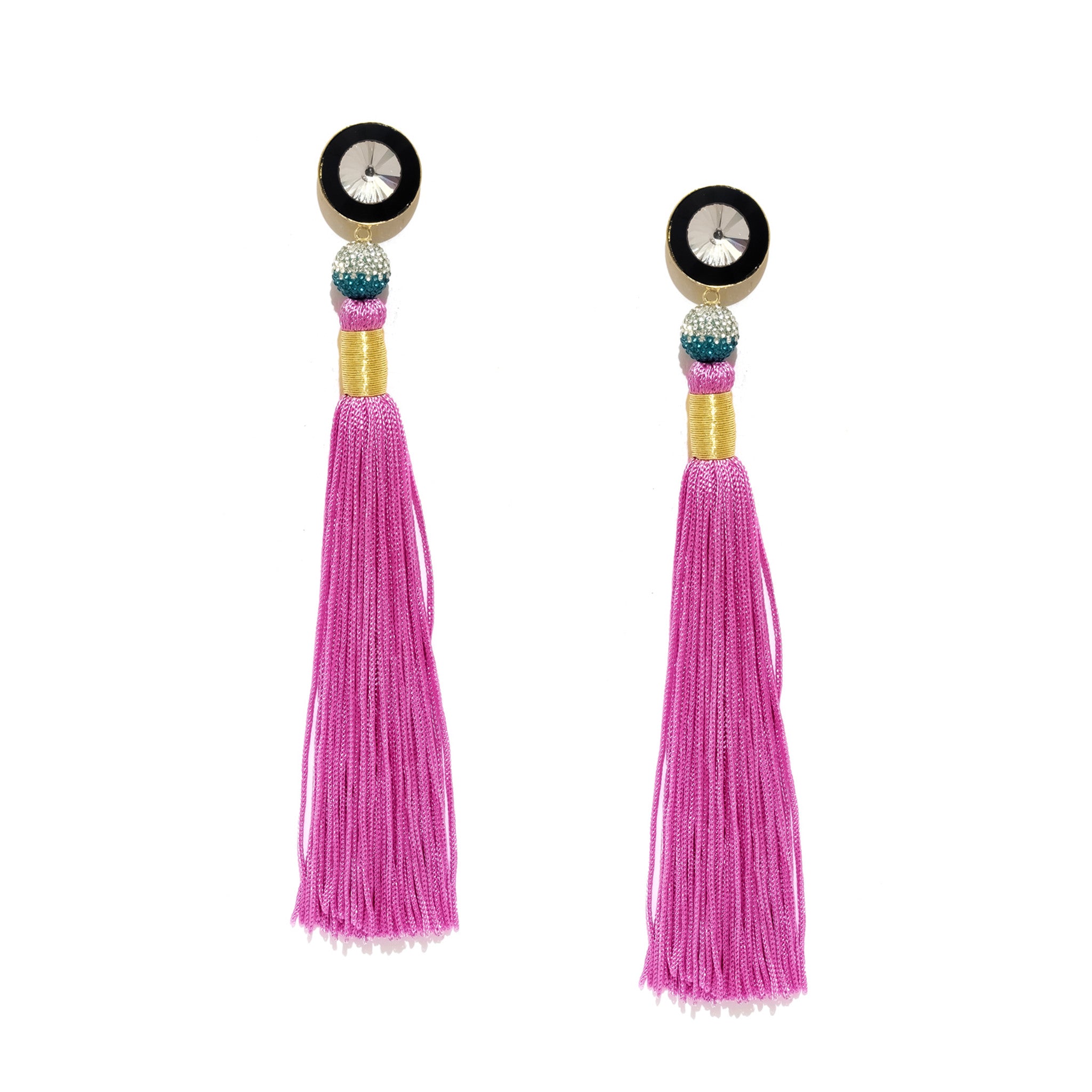 Silk Tassel Earrings 3