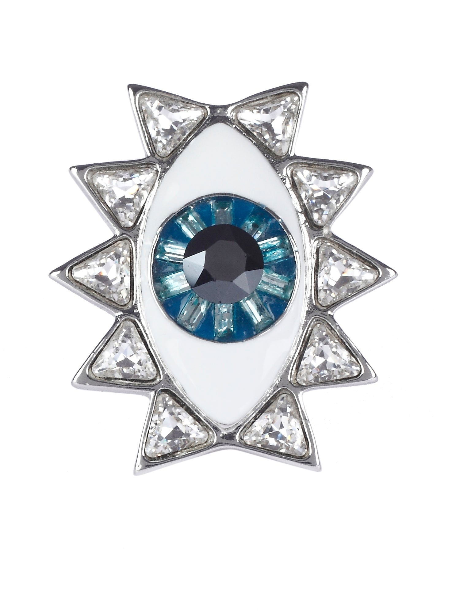 Evil Eye Ring (Silver)
