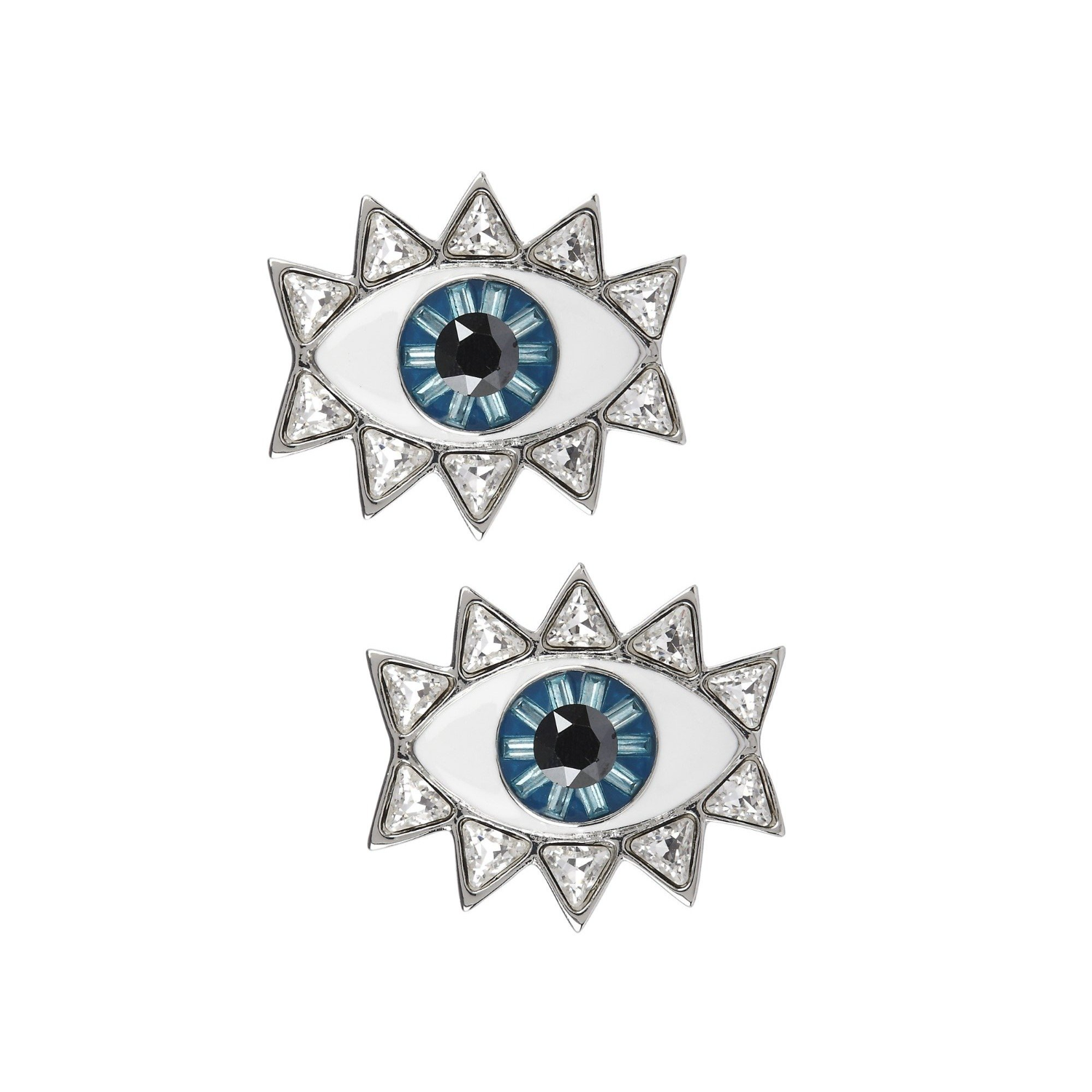 Evil eye tops (Silver)