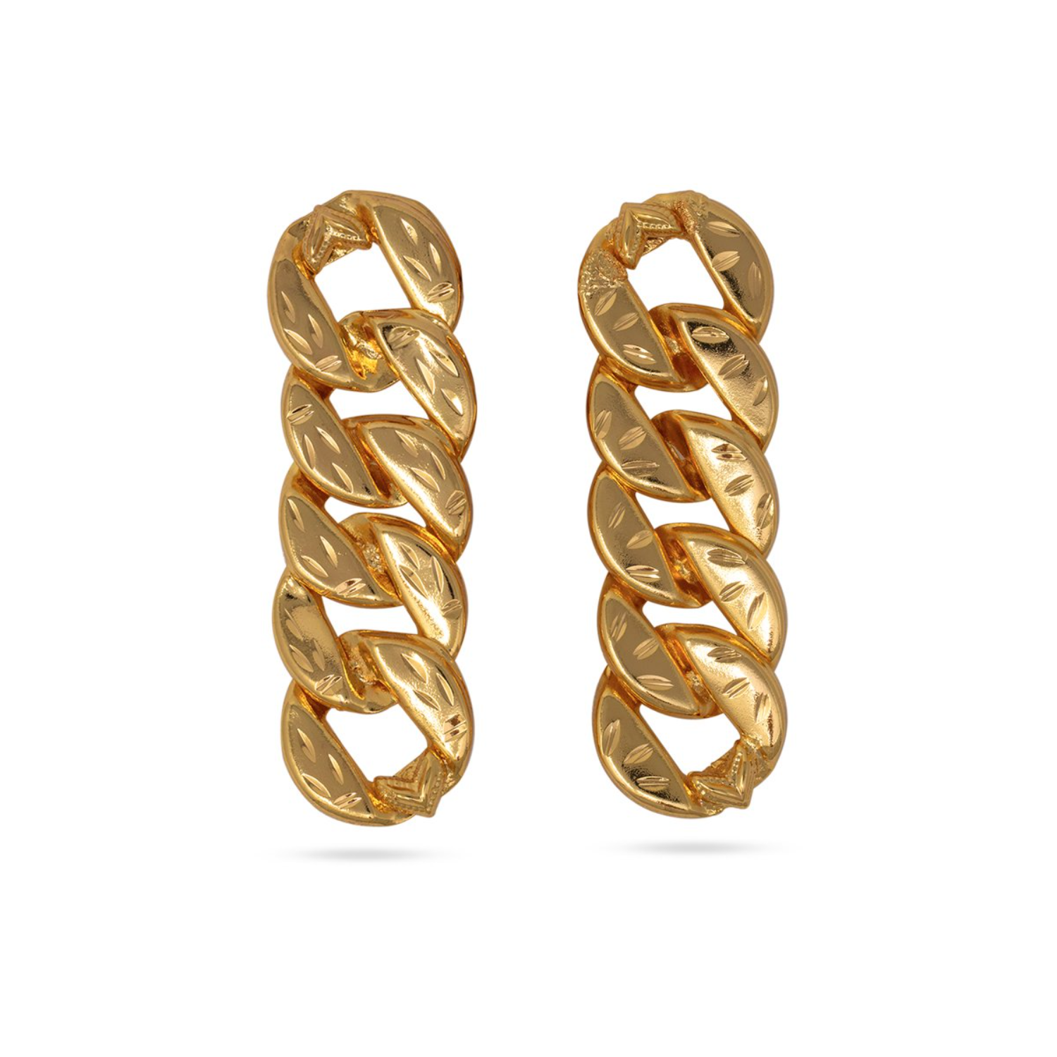 Link Chain Essential Earrings (gold)