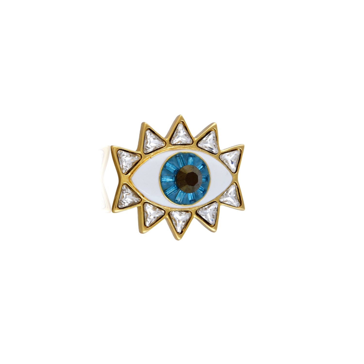 Evil Eye Ring (Gold)