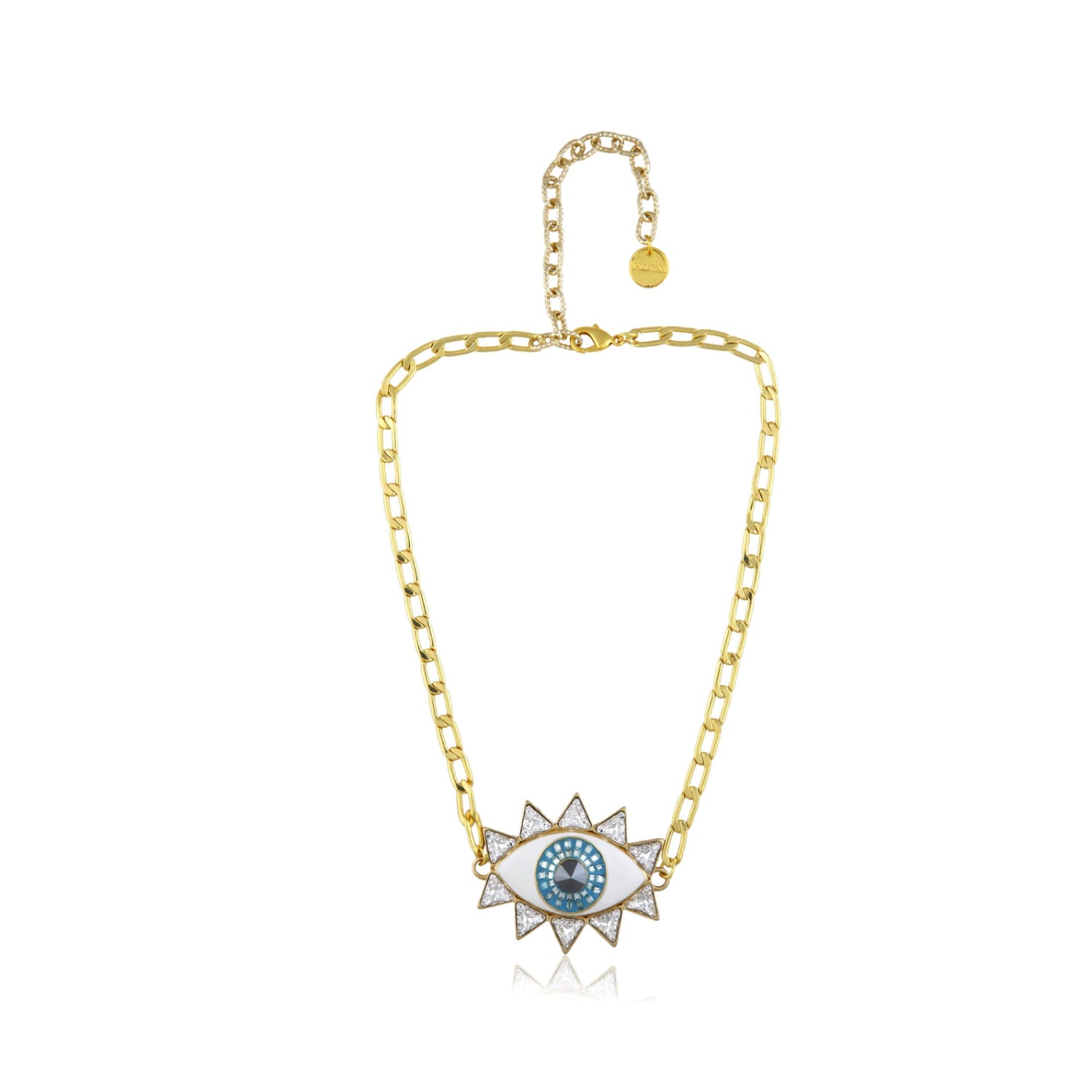 Evil Eye Necklace (Gold)